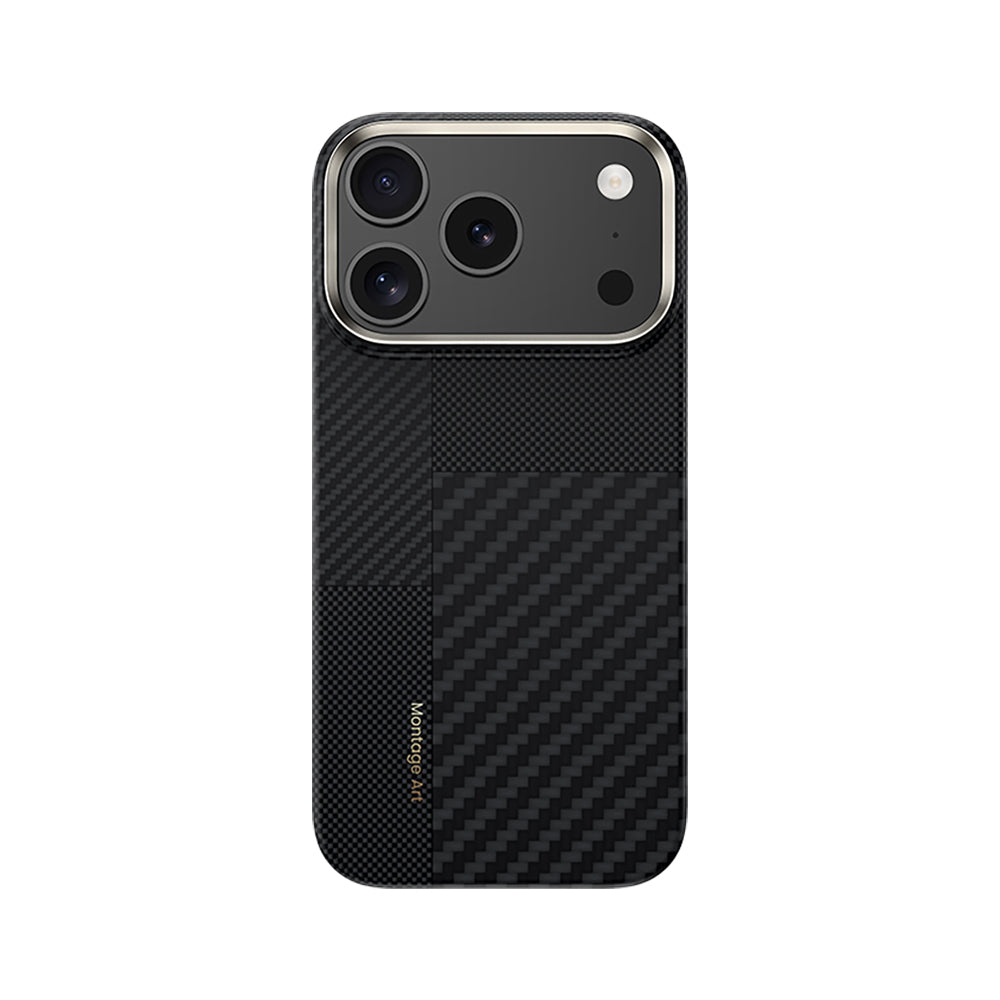 Benks Montage ArmorAir iPhone 17 Pro Max Magsafe Karbon Fiber Kevlar Kılıf Benks Montage ArmorAir iPhone 17 Pro Max Magsafe Karbon Fiber Kevlar Kılıf